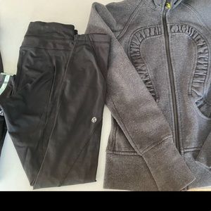 Black Mesh 25” leggings